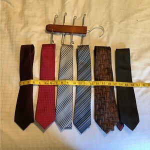 6 men’s ties